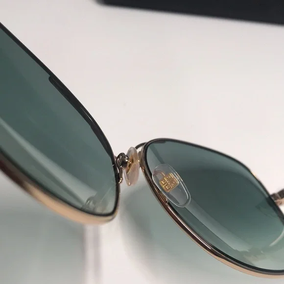 New Authentic Givenchy GV7144/S PEF/EZ Sunglasses – Green/Gold Gradient